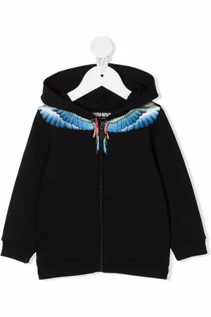 MARCELO BURLON Wings-print hoodie