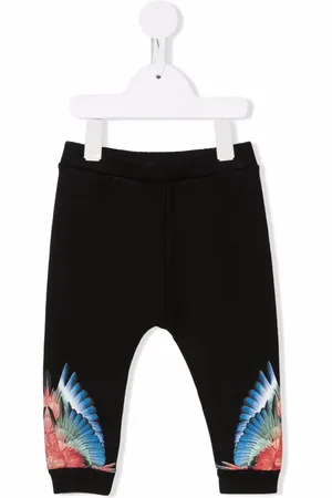 MARCELO BURLON Wings-print track pants
