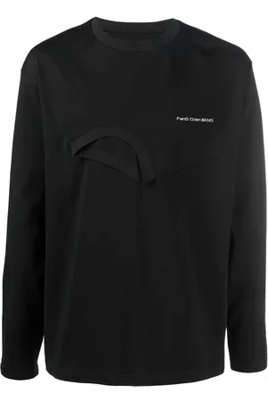 Feng Chen Wang Double-crew cotton sweatshirt