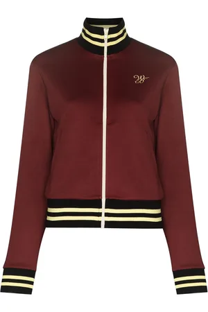 WALES BONNER Studio stripe-detail track jacket