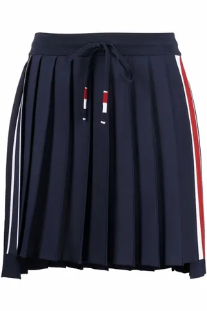 Thom Browne RWB pleated mini skirt