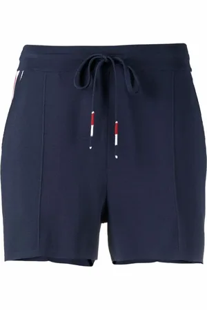Thom Browne RWB pintuck shorts