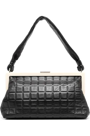 CHANEL 2001 Choco Bar shoulder bag