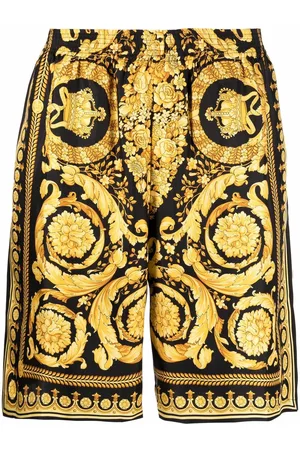 VERSACE Barocco silk shorts