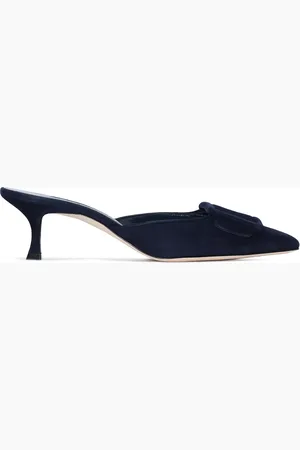 Manolo Blahnik 50mm Maysale mules