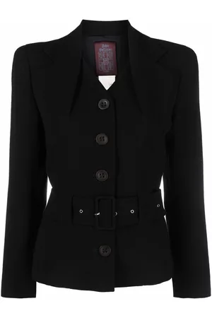 John Galliano Pre-Owned Women Jackets - 1990s single-breasted belted jacket