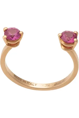 DELFINA DELETTREZ 18kt rose Dots ring
