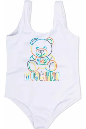Moschino Teddy-print swimsuit