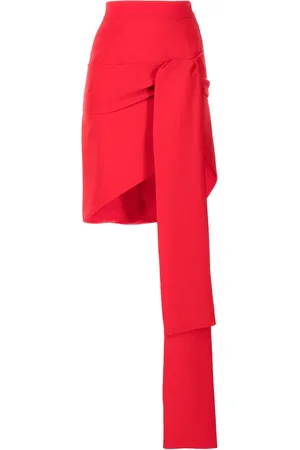 MATICEVSKI Tied-front pencil skirt
