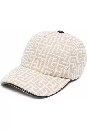 Balmain Women Caps - Logo pattern baseball cap