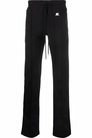 Courrèges Logo-appliqué trousers