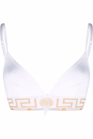 VERSACE Greca Border bralette