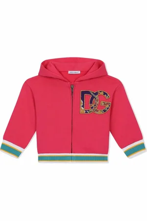 Dolce & Gabbana Zip-front logo hoodie