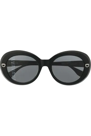 MASTERMIND JAPAN Round-frame logo sunglasses