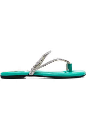 Nº21 Crystal embellished strap sandals