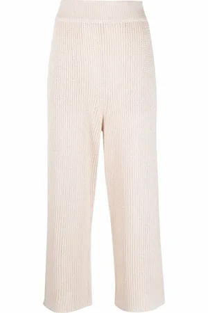 LE 17 SEPTEMBRE Wide-leg ribbed trousers