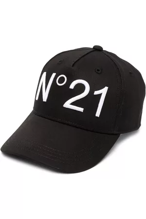 Nº21 Kids Logo-print cap