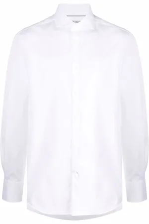 Brunello Cucinelli Plain long-sleeve shirt