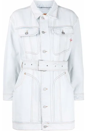 Diesel De-Flaminia belted denim jacket
