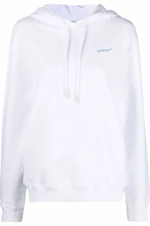 OFF-WHITE Logo-print drawstring hoodie