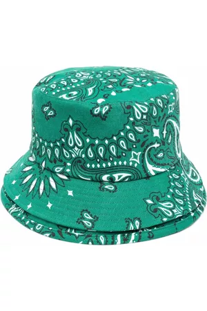 sacai Men Hats - Bandana-print bucket hat