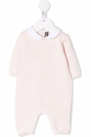 LITTLE BEAR Knitted cotton romper