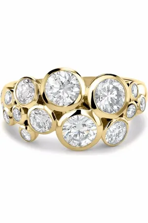 Pragnell 18kt yellow Bubbles diamond dress ring