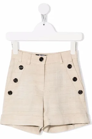 Balmain High-waisted mini shorts