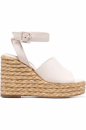 Paloma Barceló Clama jute-wedge sandals