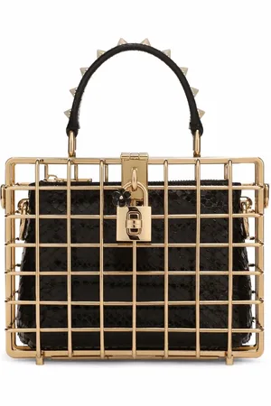Dolce & Gabbana Dolce Box caged top-handle bag