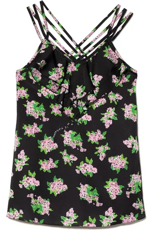 Natasha Zinko Pixellated floral print dress