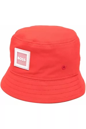 HUGO BOSS Log-patch bucket hat
