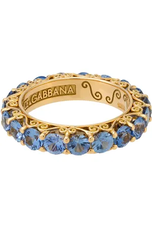 Dolce & Gabbana 18kt yellow Heritage sapphire ring