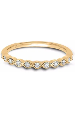 Dinny Hall 14kt yellow Rosemary diamond eternity ring