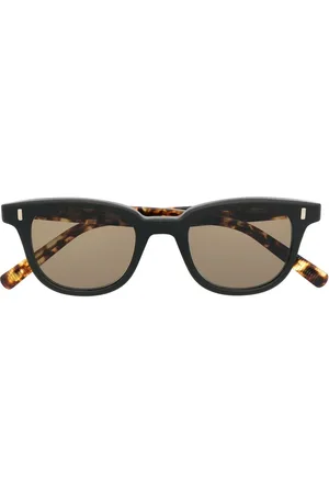 Eyevan 7285 Grossmane tortoiseshell-arm sunglasses