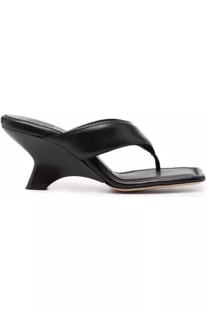 Gia Borghini Women Sandals - Padded leather heeled sandals