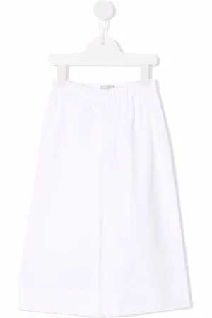 Il gufo Elasticated wide-leg trousers
