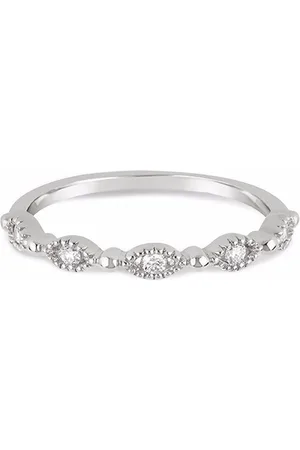 Dinny Hall 14kt white gold Jasmine diamond eternity ring
