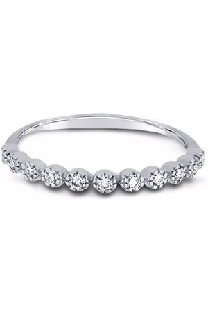 Dinny Hall 14kt white gold Forget Me Not diamond ring