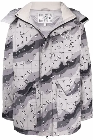 Billionaire Boys Club Camo hooded down parka
