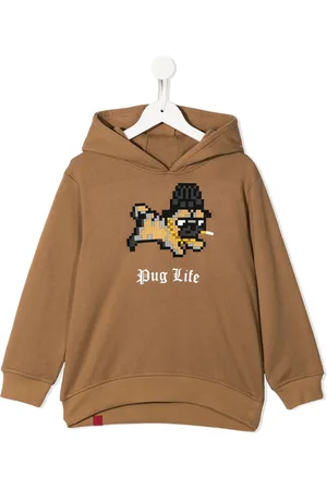 MOSTLY HEARD RARELY SEEN Graphic-print cotton hoodie