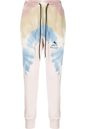 MAUNA KEA Tie-dye print track pants