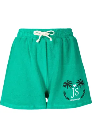 JOSHUA SANDERS Drawstring terry-cloth shorts