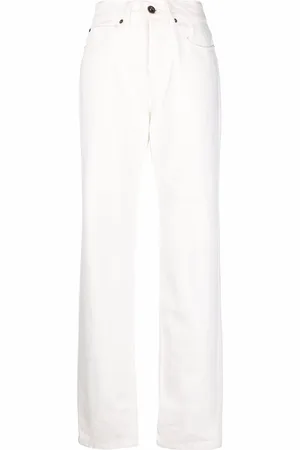 Paco rabanne High-waisted straight-leg jeans