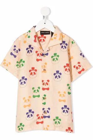 Mini Rodini Panda-print shirt