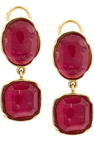 Goossens Two Cabochons earrings