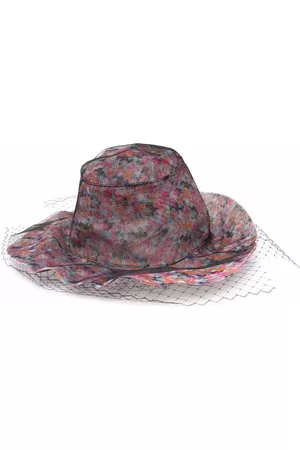 Serafini Floral-print hat
