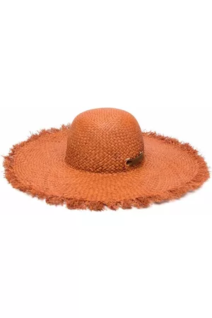 Bonpoint Lace-embellished straw hat