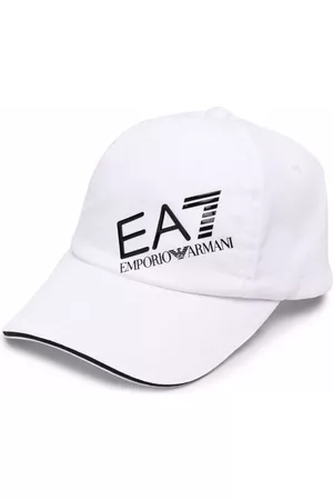 Ea7 Emporio Armani Diagonal logo-print baseball cap