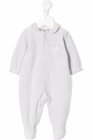 BONPOINT Logo patch long-sleeve pajama